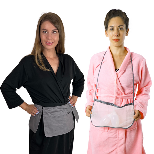 Mastectomy & Post Surgery Drain Carrier Belt & Shower Holder (Two Pack)