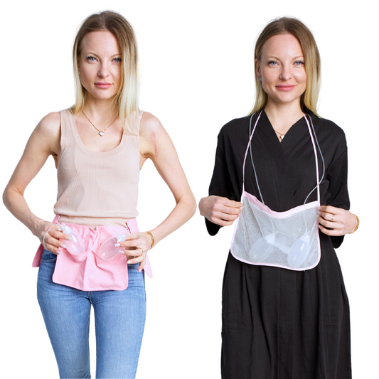 Mastectomy & Post Surgery Drain Carrier Belt & Shower Holder (Two Pack)