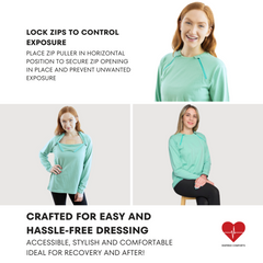 Women’s Chest Port Access Shirt – Long Sleeve