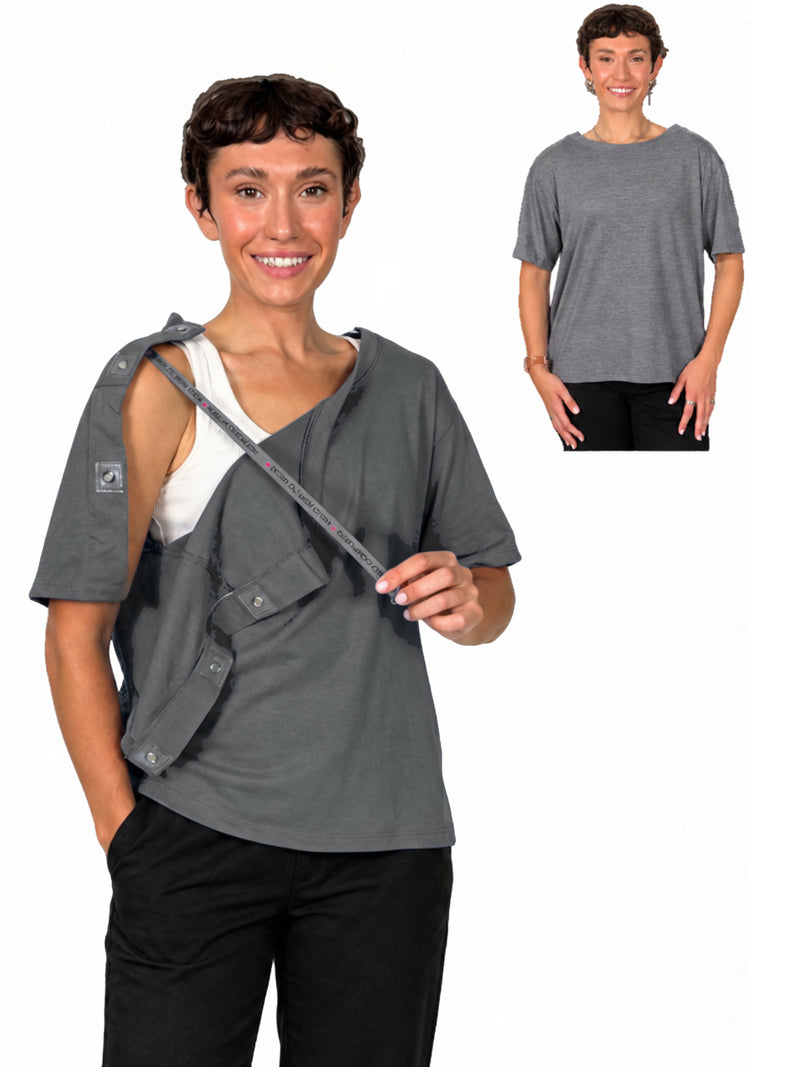 Relaxed drop shoulder