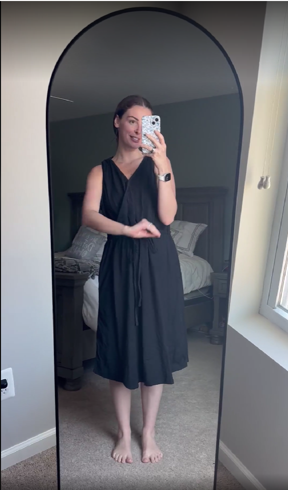Dressed and comfortable, day one