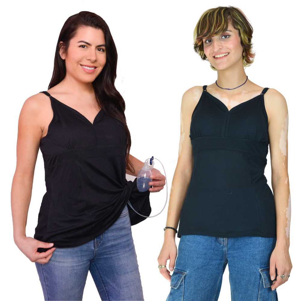The First Layer Cami – Mastectomy Drain Cami – Inspired Comforts