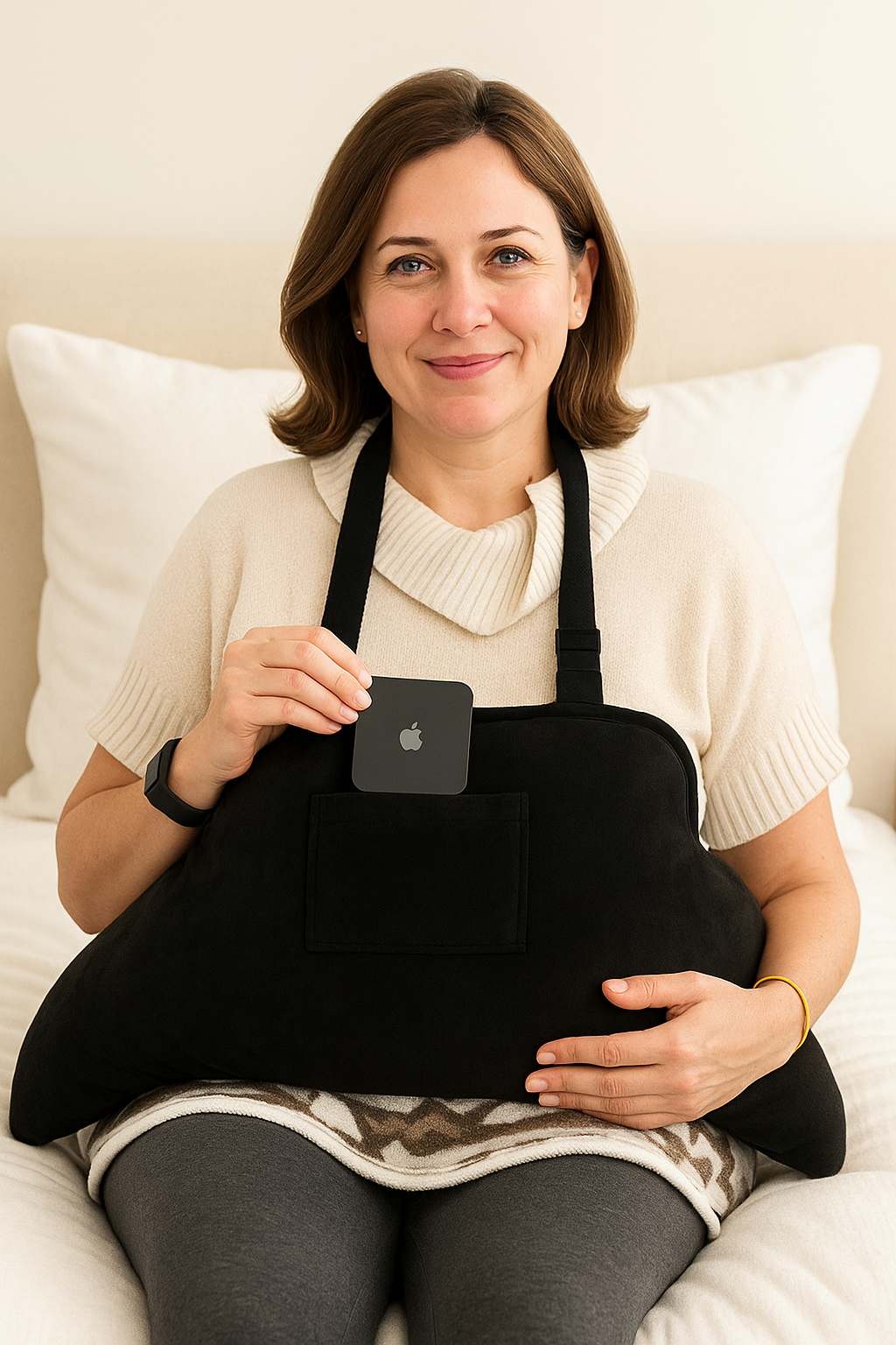 Three Sided Post Surgery Recovery Pillow