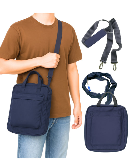 Inspired Comforts Catheter Urine Bag Cover with Easy Access Zippers – Adjustable Strap, Zipper Tube Cover & Front Pocket – Discreet & Travel-Friendly