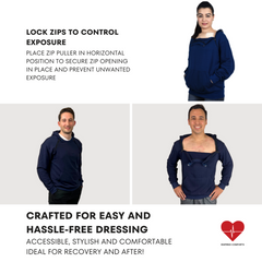 Unisex Port Access Pullover Hoodie