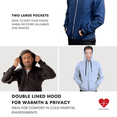 Dialysis Port Access Hoodie