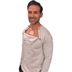 Unisex Port Access Shirt – Long Sleeve Grey 3