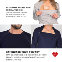 The Chemo Comfort Top — Long Sleeve