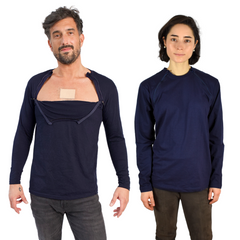Unisex Port Access Shirt – Long Sleeve Navy