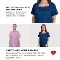 The Chemo Comfort Top — Women's Half Sleeve