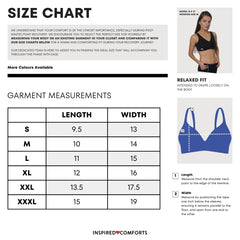 Women Post Surgery Compression Everyday Bras Mastectomy Support Bra with Adjustable Straps