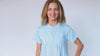 Mastectomy Recovery Shirt with Zipper Access - Half Sleeve