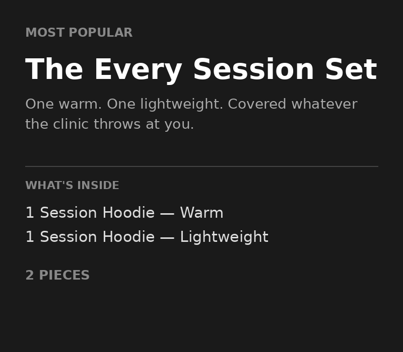 The Every Session Set